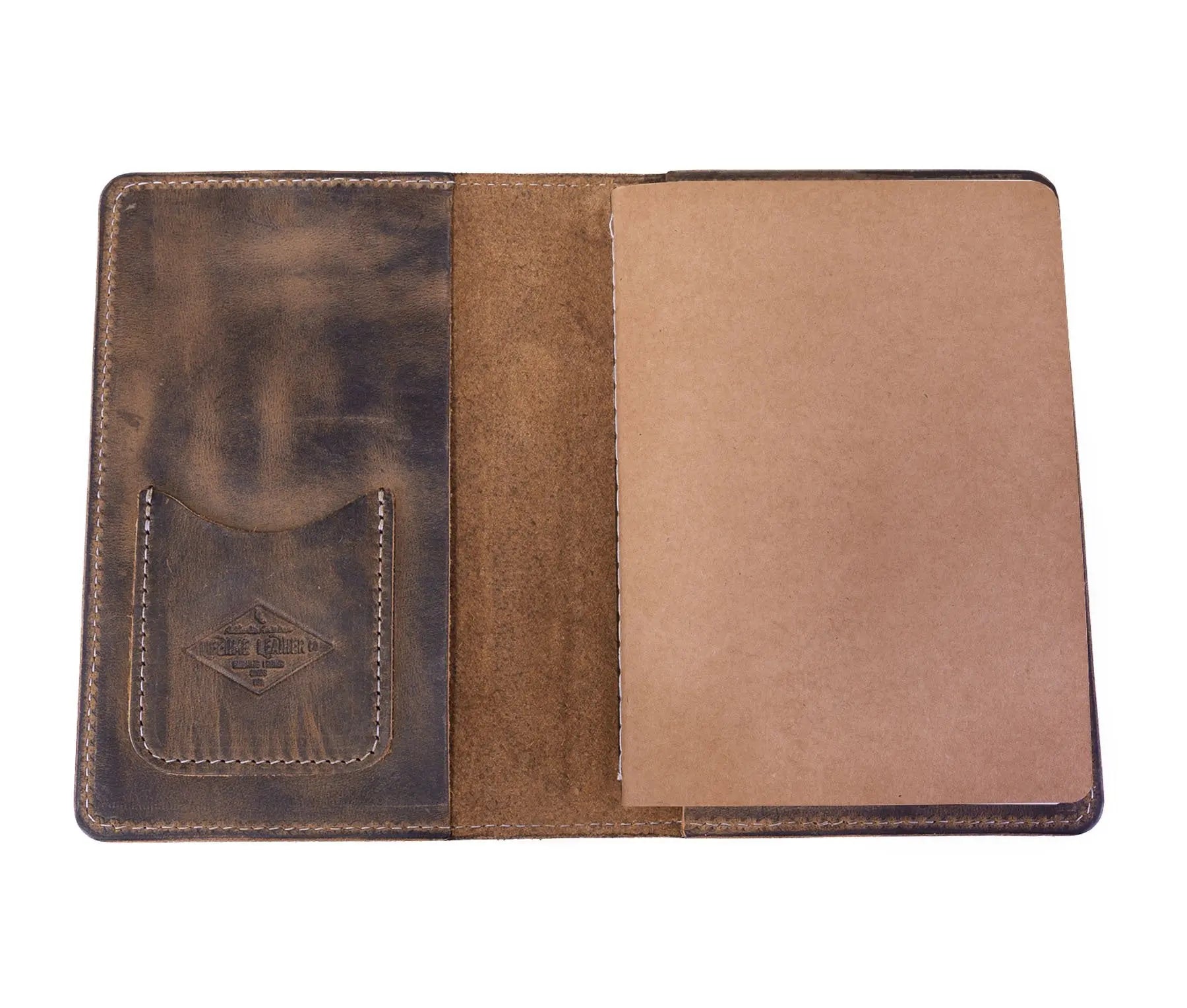 Leather Journal Olive Iolaus