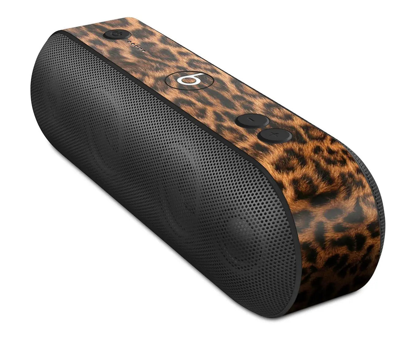 Mirrored Leopard Hide - Full Body Skin Decal Wrap Kit for Beats by Dre Blue Leto