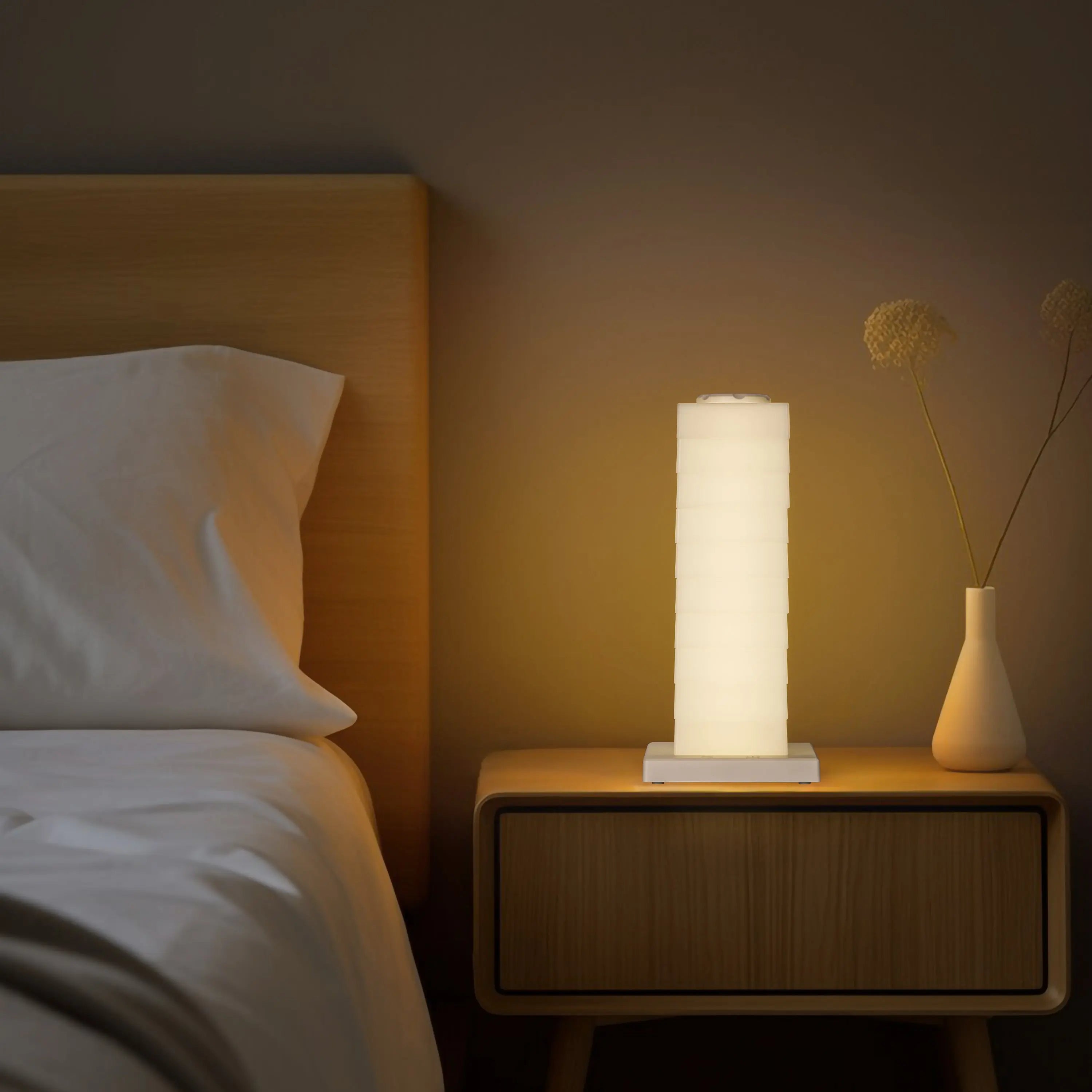 RGB Rotating Splicing Table Lamp Sangria Apricot