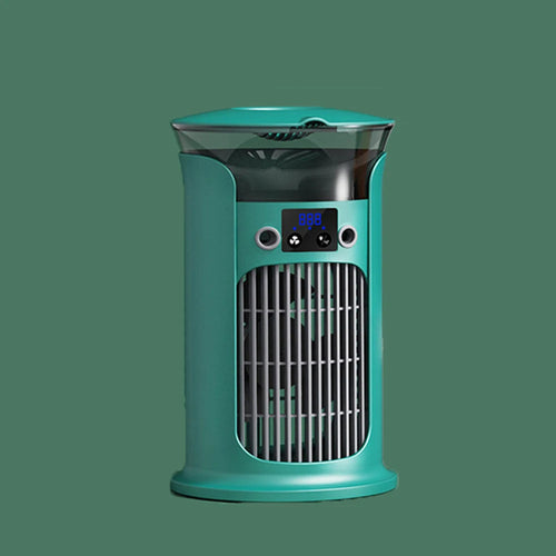 Portable Rechargeable Quiet Cool Air Fan with Humidifier Desktop Air Maroon Asteria