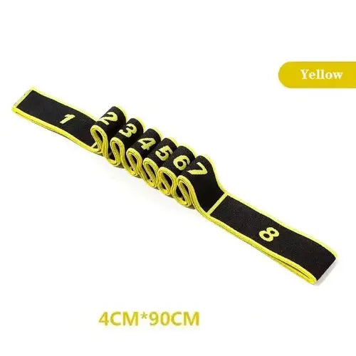 4*90cm Yoga Elastic Stretch Belt Fitness Resistance Band Exercise Pull AliExpress