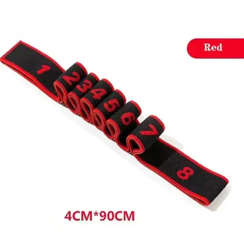 4*90cm Yoga Elastic Stretch Belt Fitness Resistance Band Exercise Pull AliExpress