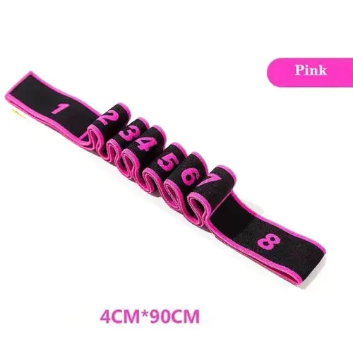 4*90cm Yoga Elastic Stretch Belt Fitness Resistance Band Exercise Pull AliExpress