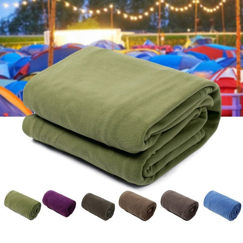 Lightweight Polar Fleece Camping Sleeping Bag Yellow Pandora