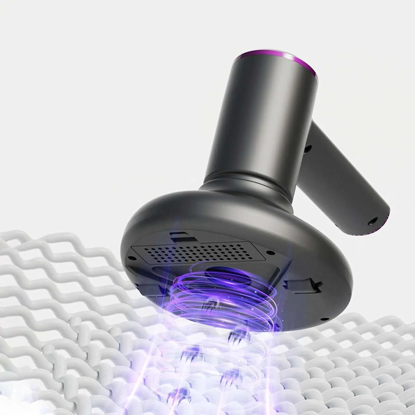 Vacuum Cleaner Effectively Handheld Bed Vacuum for Bedroom Living Room Maroon Asteria