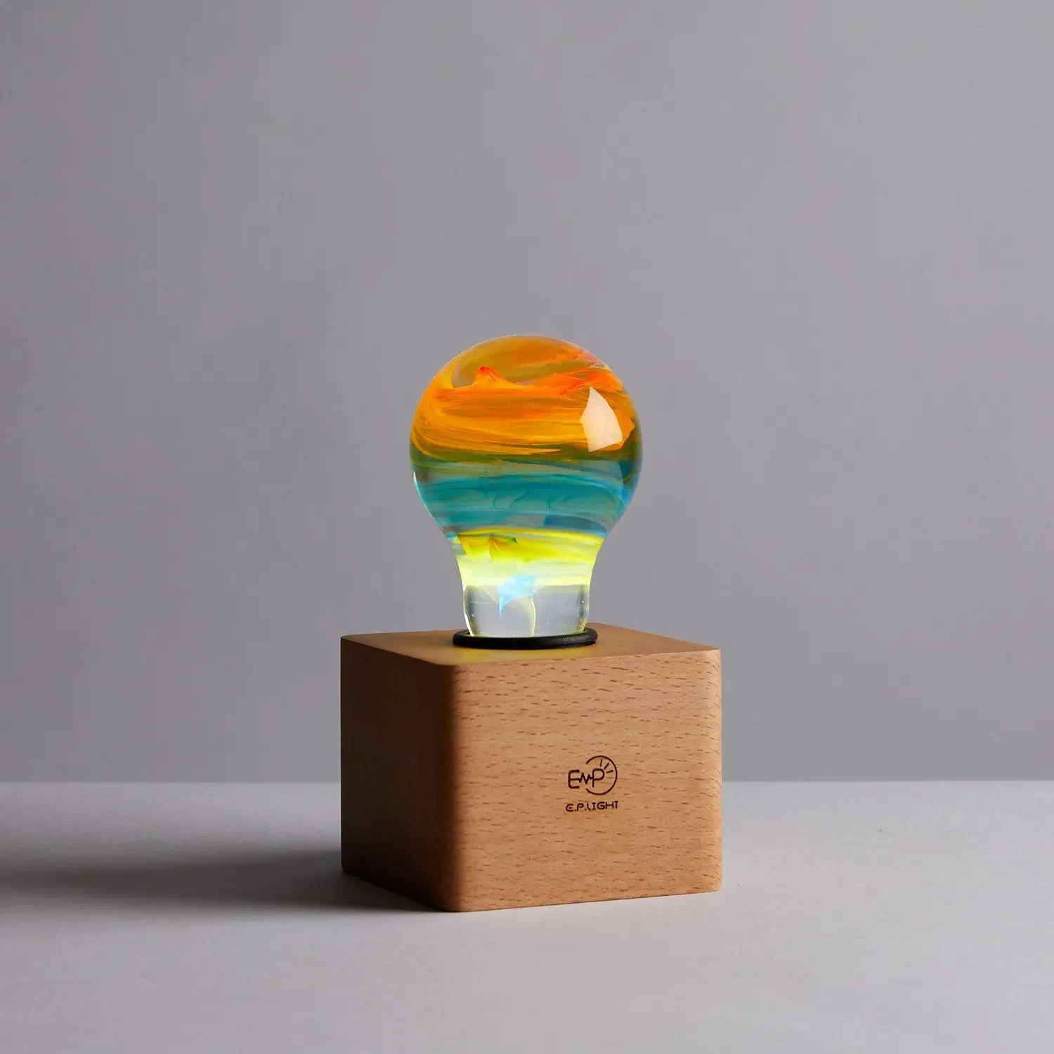Table Lamp - Solar Systeam Sangria Apricot