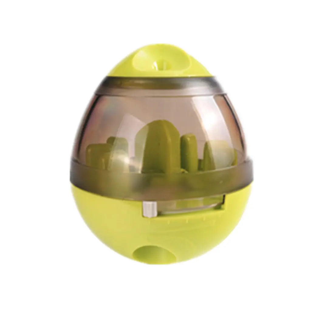 Dogs and Cats Food Dispenser Tumbler Yellow Pandora