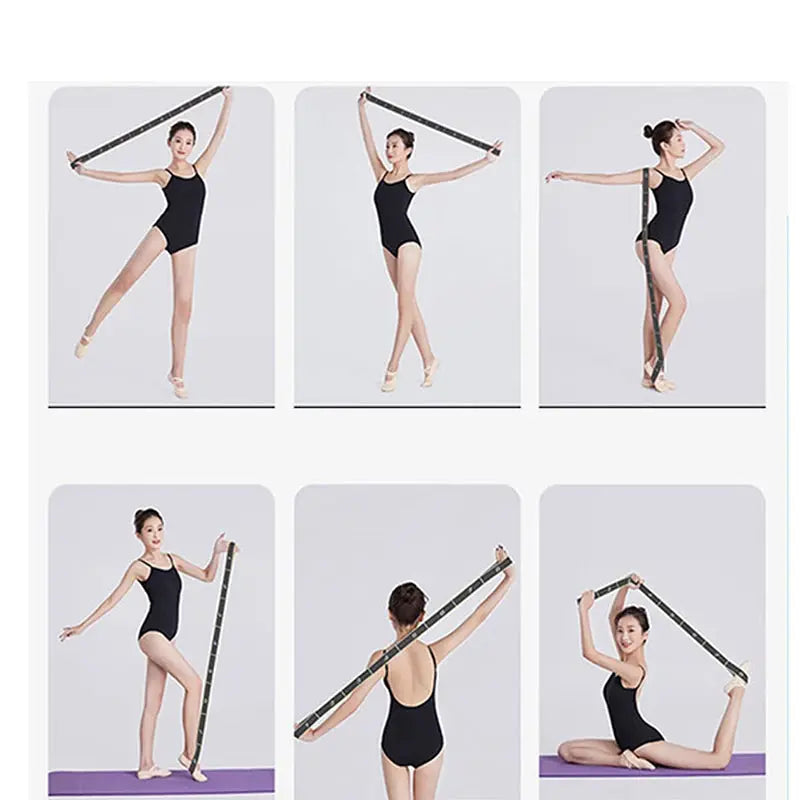 4*90cm Yoga Elastic Stretch Belt Fitness Resistance Band Exercise Pull AliExpress