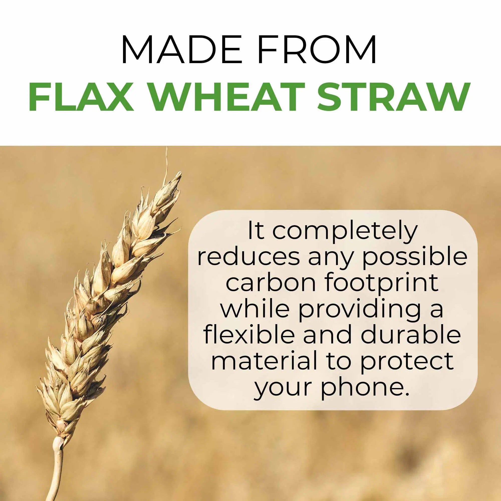 Biodegradable phone case - Black Tan Lily