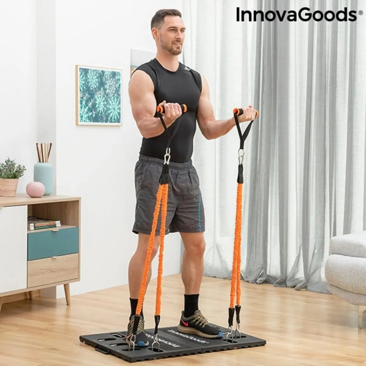 Integrated Portable Training System with Exercise Guide Gympak Max Bigbuy