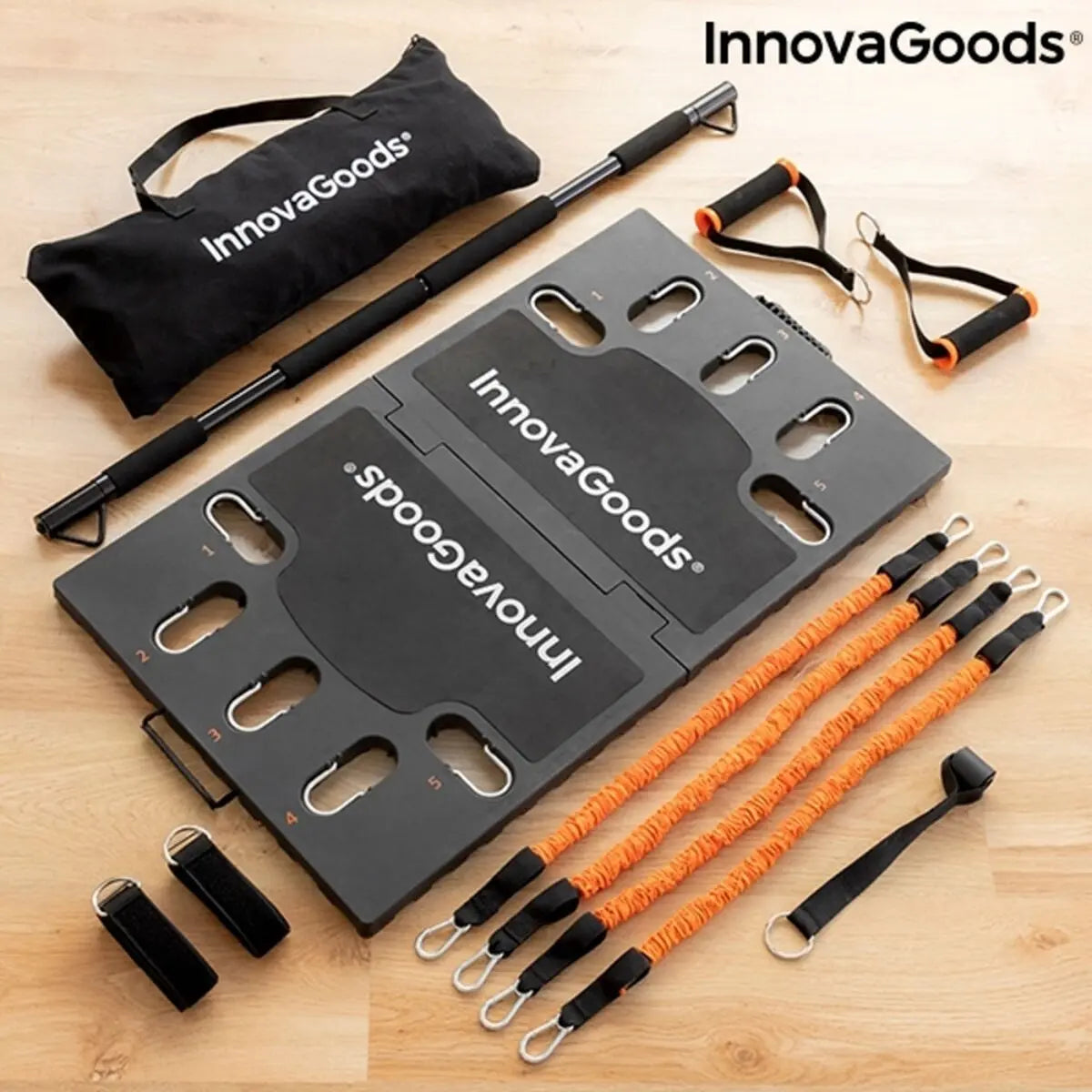 Integrated Portable Training System with Exercise Guide Gympak Max Bigbuy