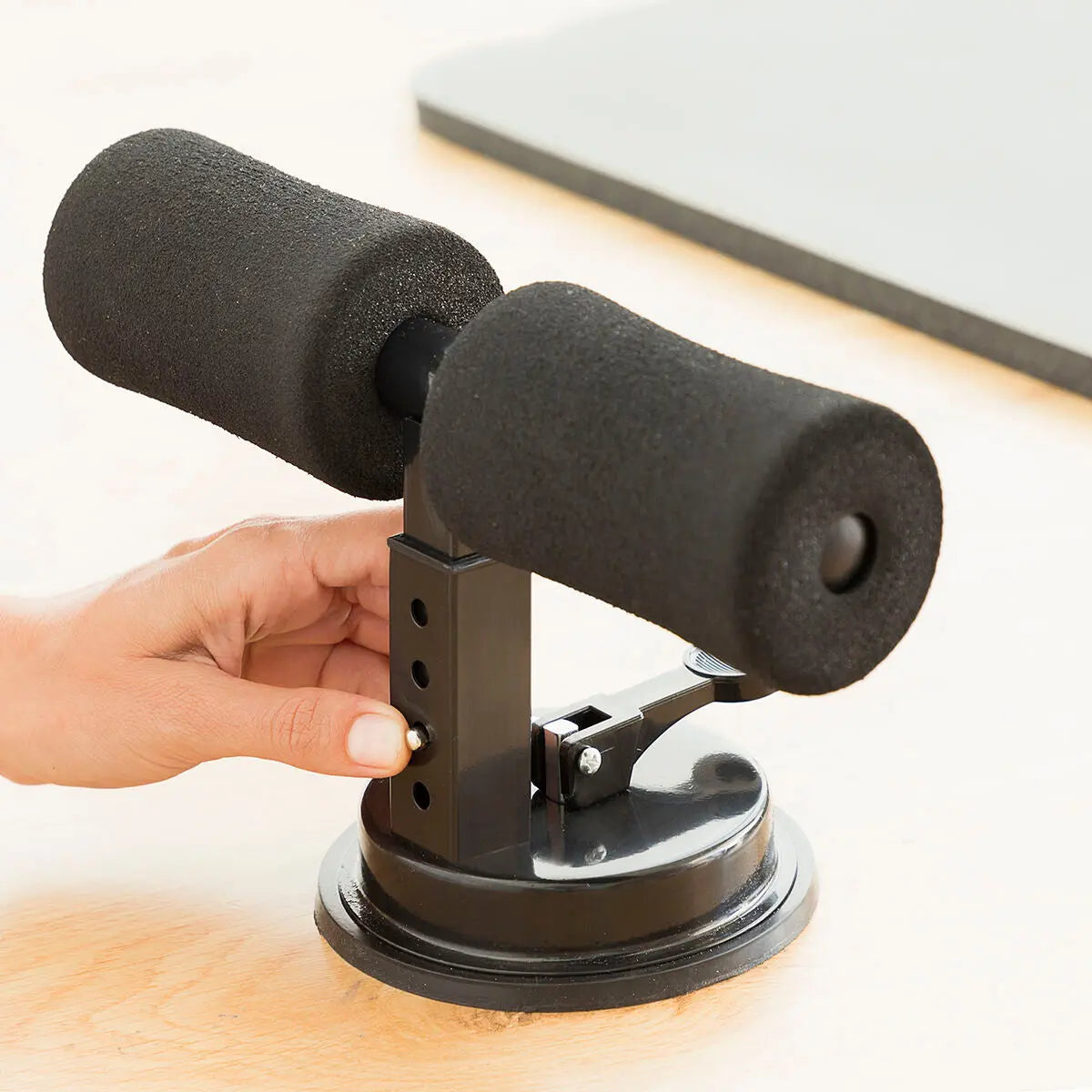 Sit-up Bar for Abdominals with Suction Pad and Exercise Guide CoreUp Bigbuy