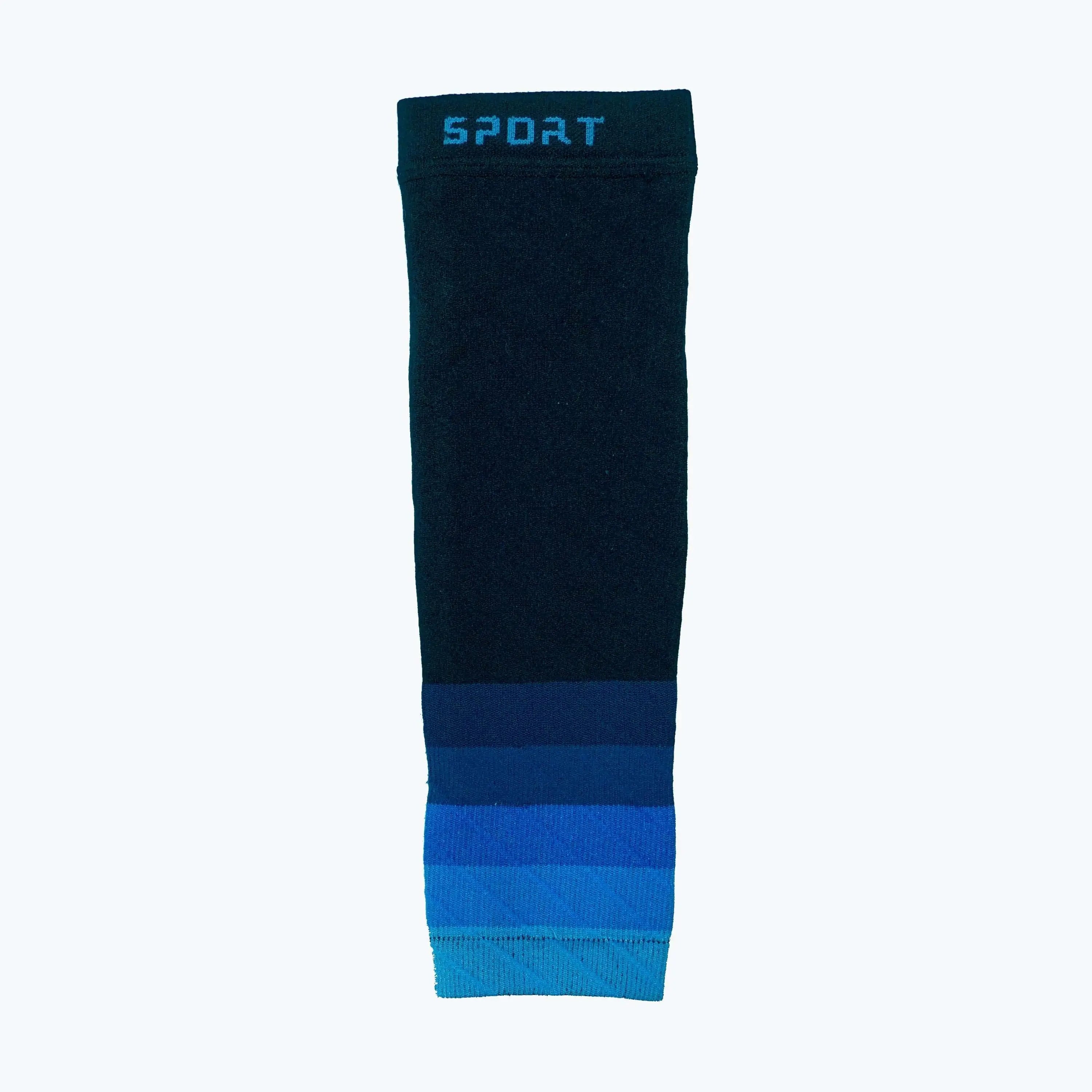 Endurance Compression Calf & Leg Sleeve for Running and Hiking Black Lavender