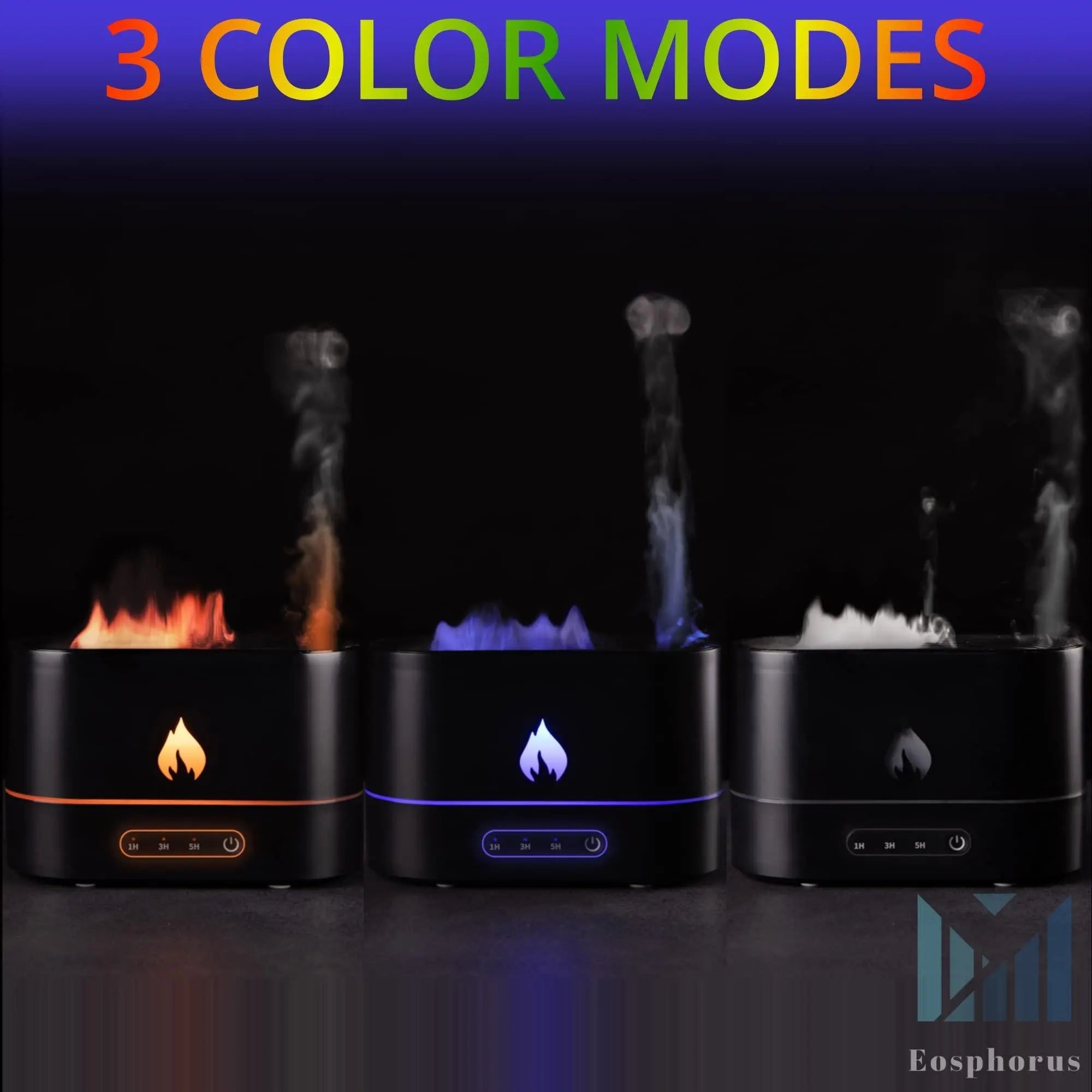 Eosphorus Flame Diffuser for Essential Oils Aromatherapy Flame Periwinkle Eros