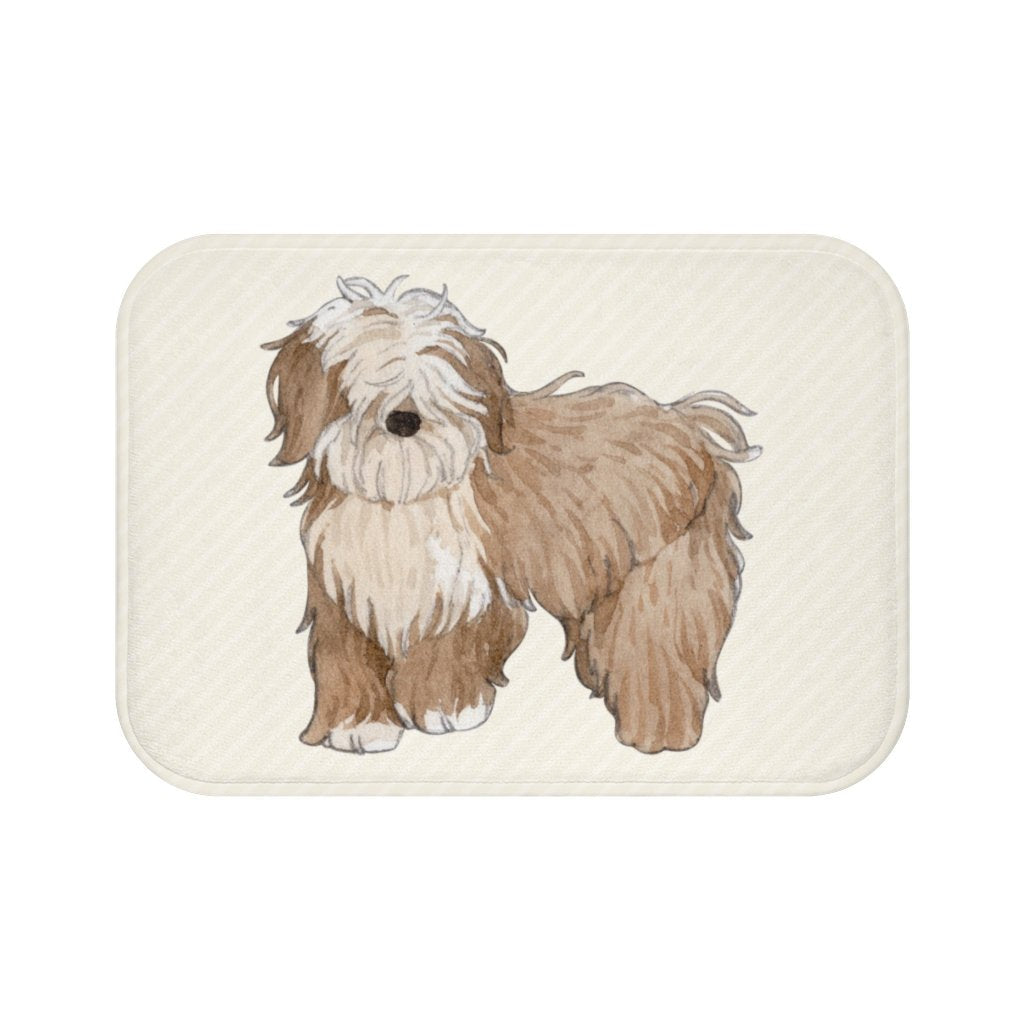 Happy Puppy Bath Mat Yellow Pandora