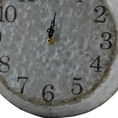 10.6x3x18.1 Frye Wall Clock Pink Lucy