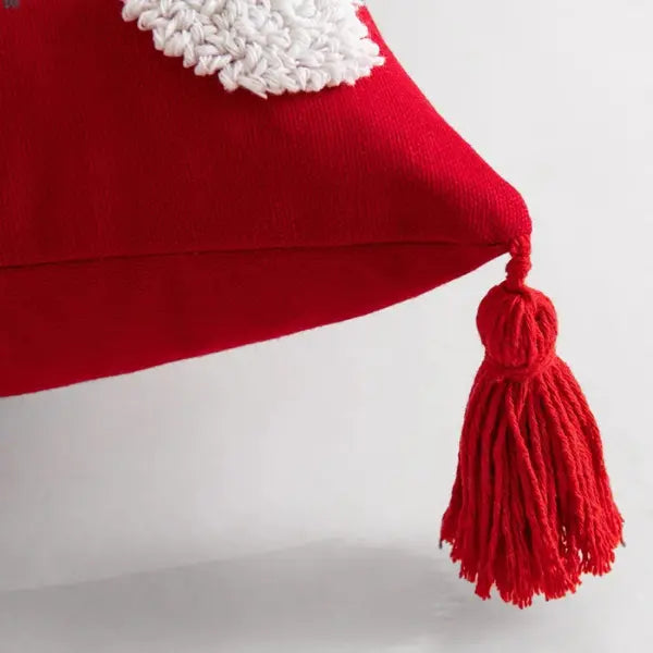 Valentines Day Throw pillow cover, 18x18 inch Magenta Charlie