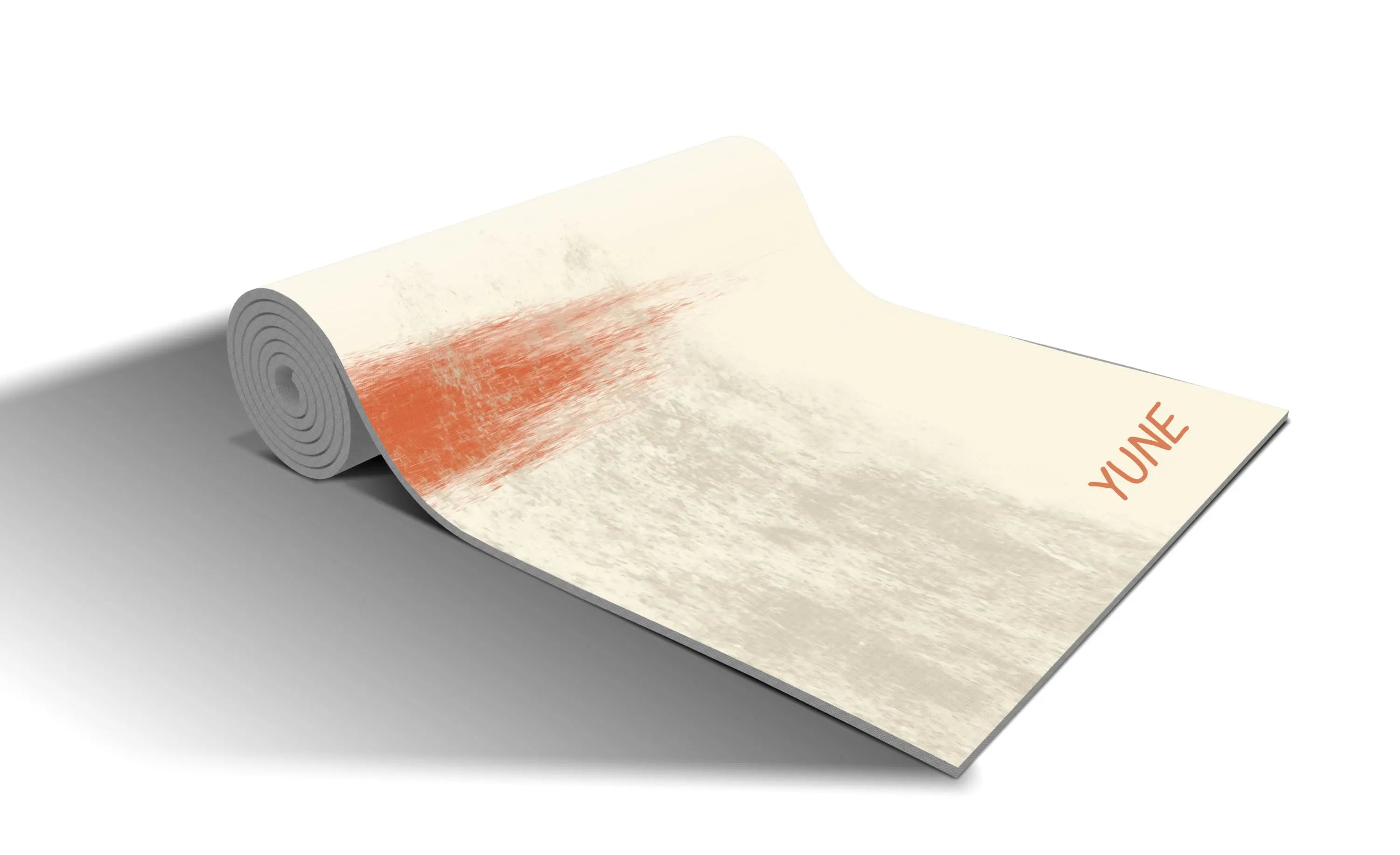 Yoga Mat | 6mm Thick | Tan | Non-Slip | Eco Friendly | Yune Yoga | Rose Sooty