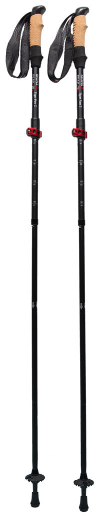 Mons Peak IX Tiger Paw Z Trekking Poles (Z-120) Triangulum