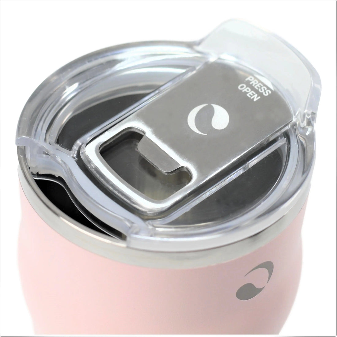 DRINCO 20oz Insulated Tumbler Beer Mug-Bottle Opener THOR-(Pale Pink) Orchid Lavender