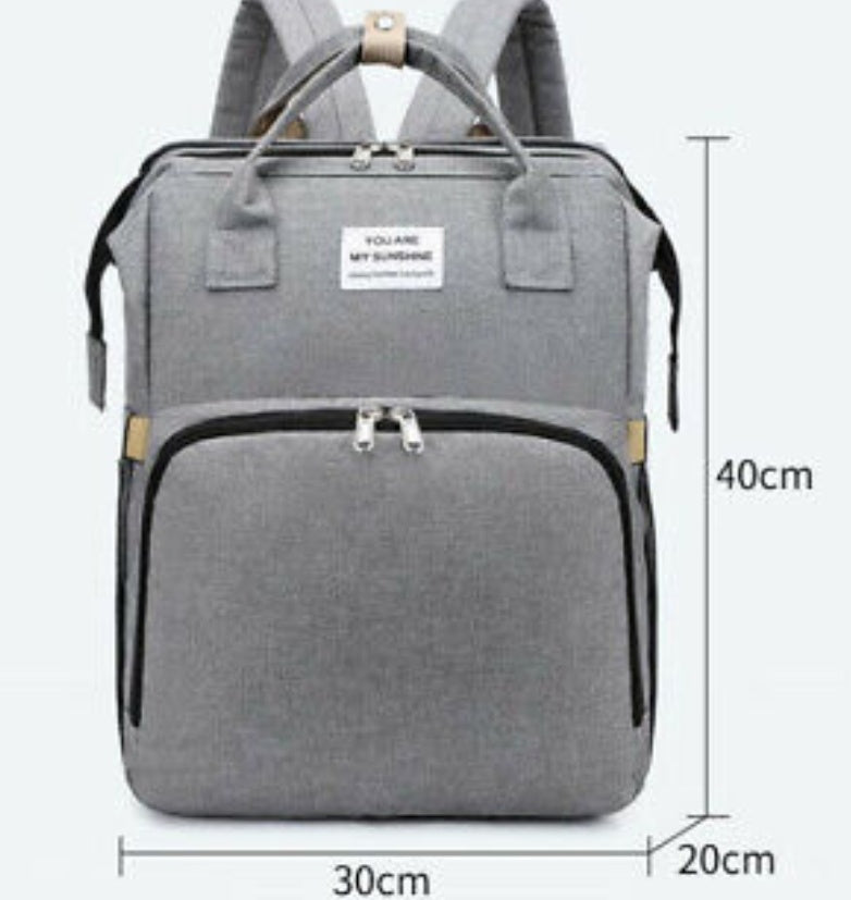 Stroller Diaper Bag with Baby Bed Yellow Pandora