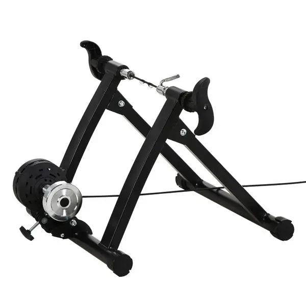 Soozier Indoor Magnetic Bike Bicycle Trainer Stand 5 Level Resistance Taupe Shadow