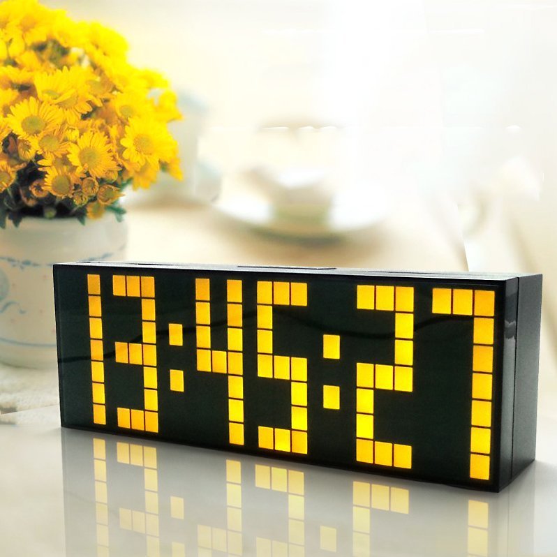 Home LED Digital Clock Fuchsia Molly