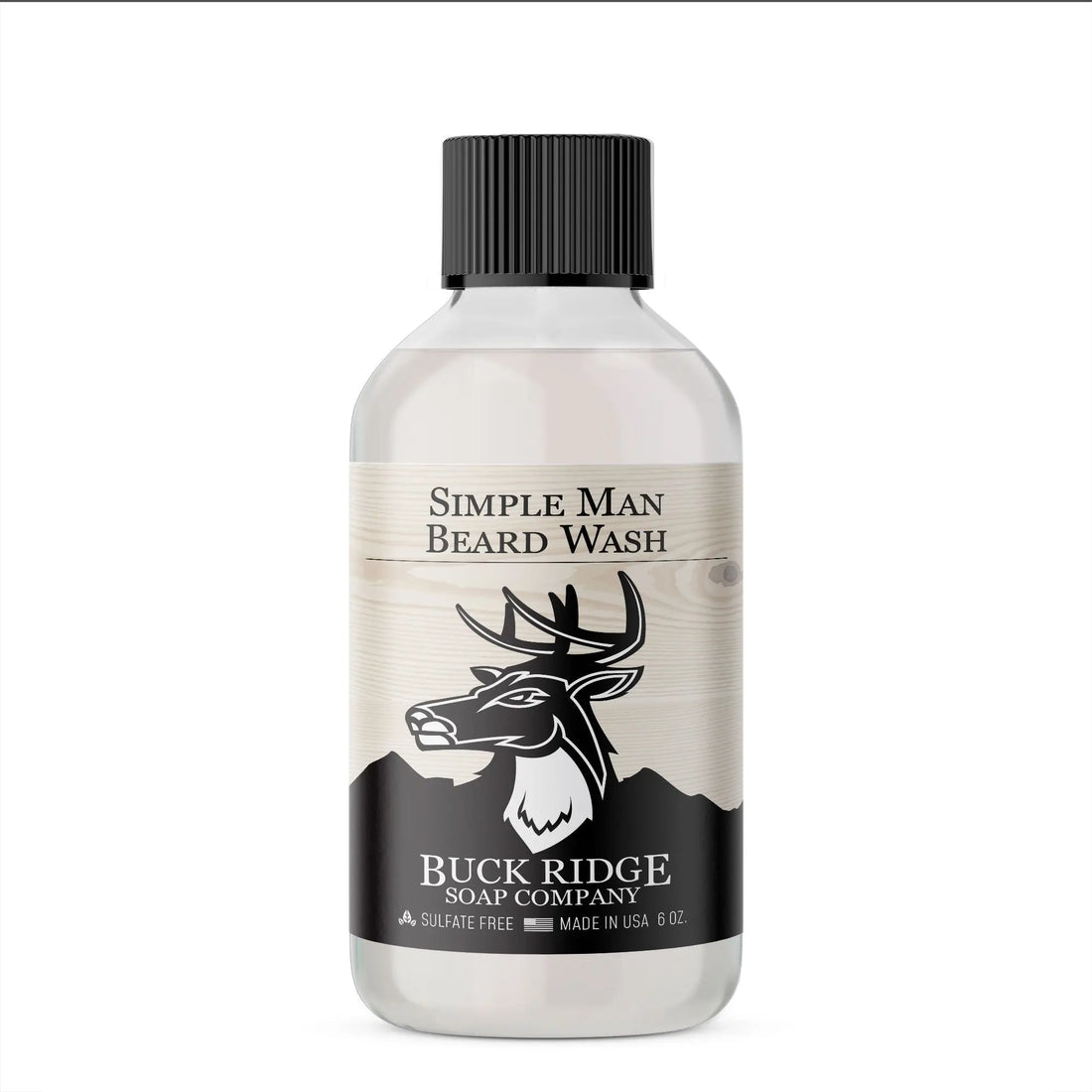 Buck Ridge Simple Man Beard Wash Black Oliver
