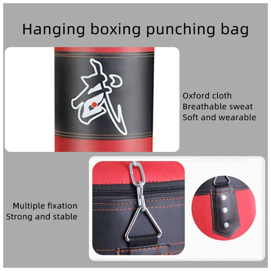 Boxing Trainer Fitness Punching Bag Set Yellow Pandora