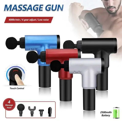 Tissue Massager Muscle Therapy Gun Massage Gun Teal Simba