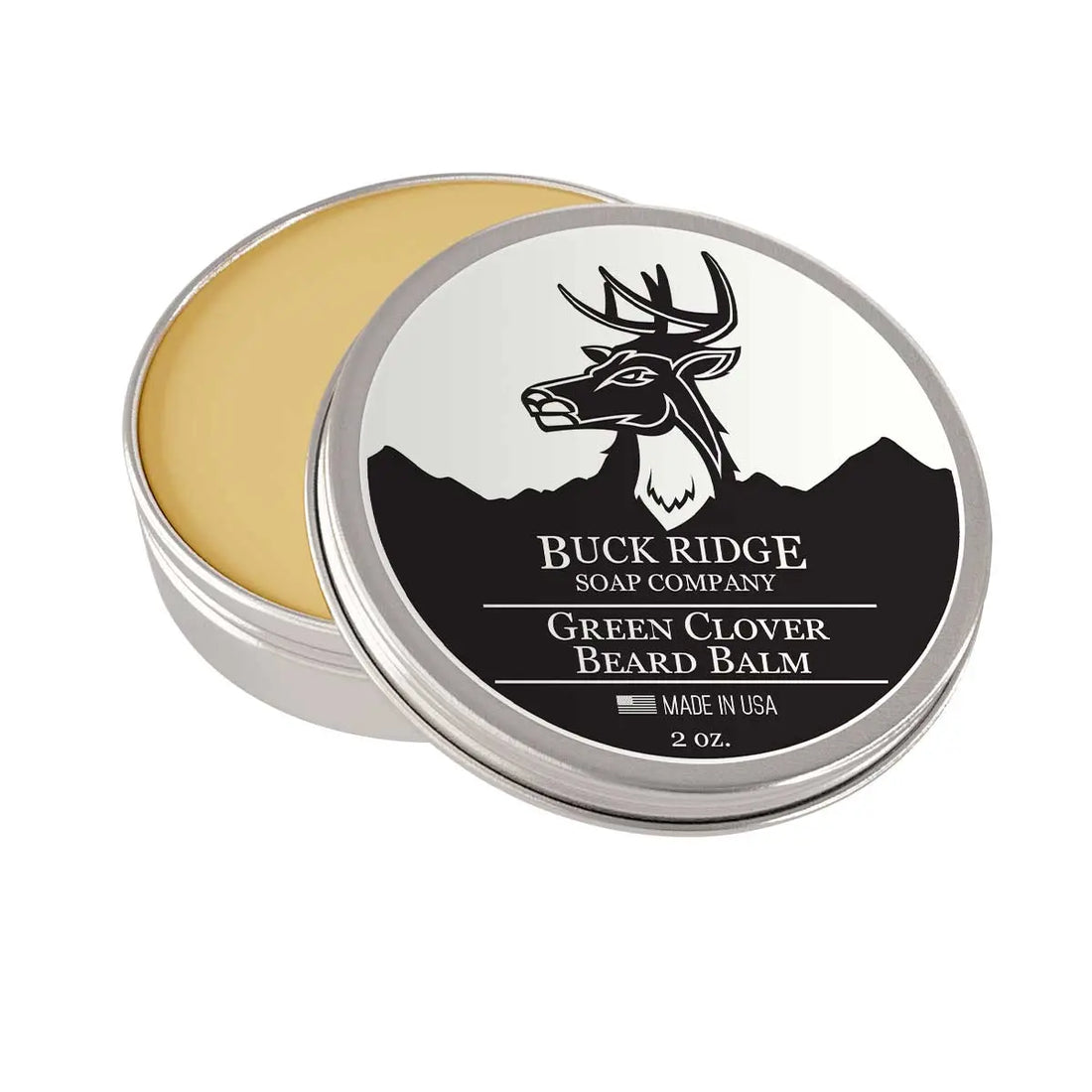 Green Clover Beard Balm Black Oliver