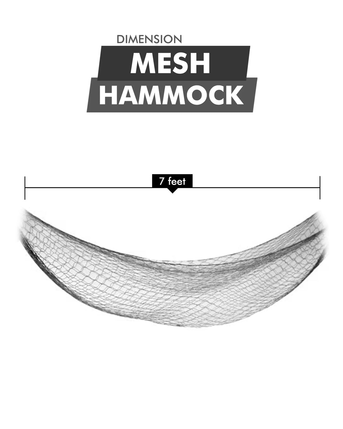 7ft Nylon Hammock - Portable and Easy to Set Up - Holds up to 220LBs Lime Sycamore