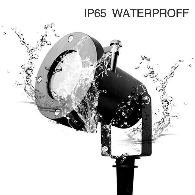 Waterproof LED Laser Projector Light Lawn Light Teal Simba