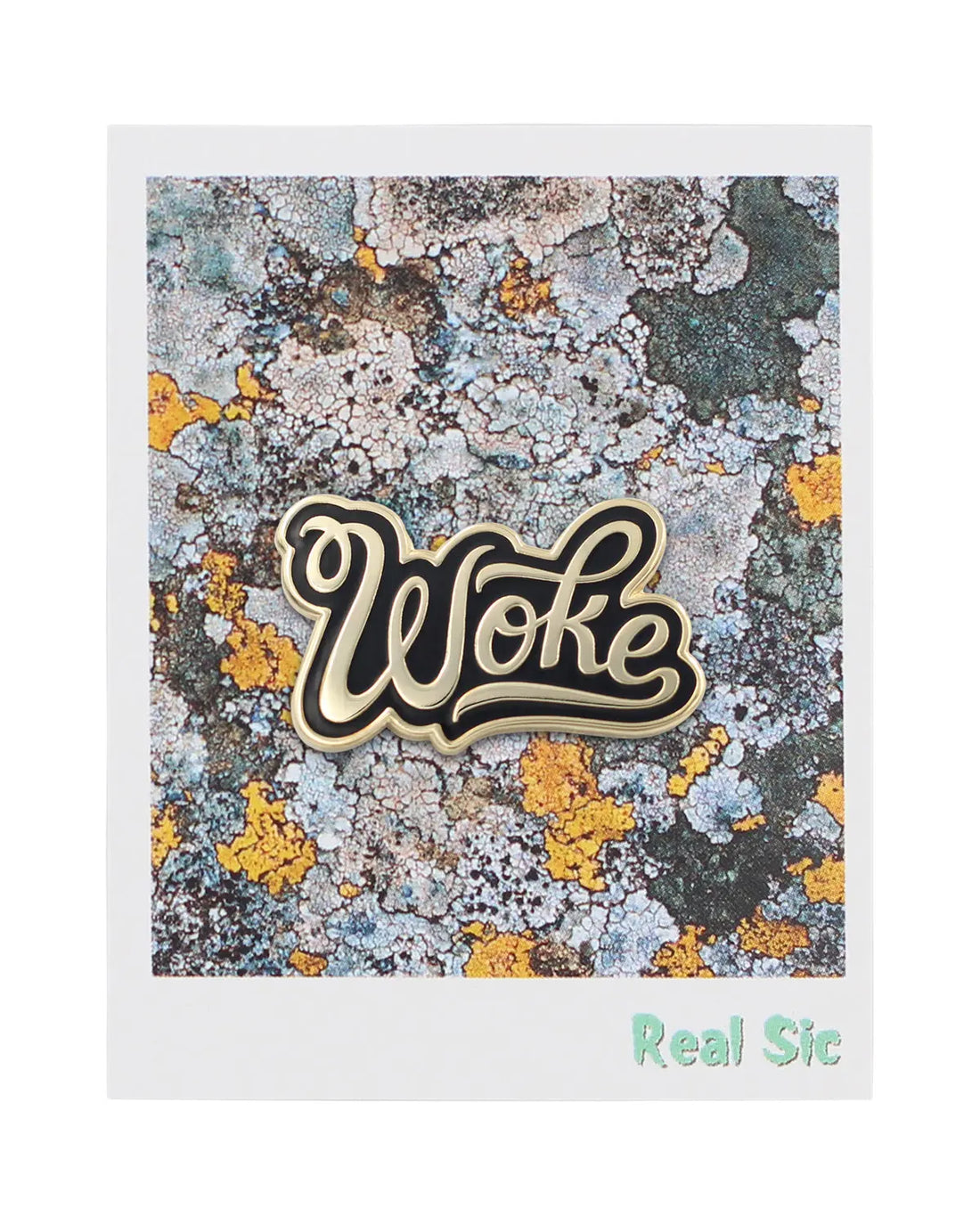 Stay Woke Black Lives Matter Pride Enamel Pin Fuchsia Thrace