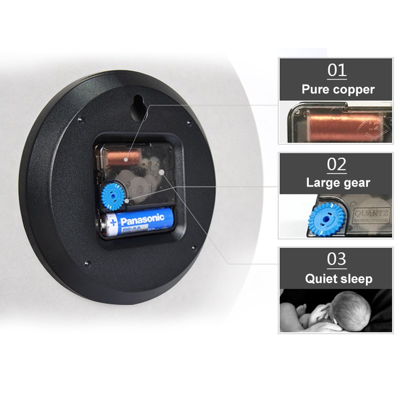 Bent Wood Clock II Fuchsia Molly