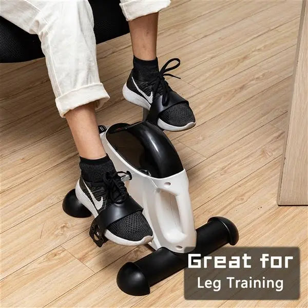 Mini Exercise Bike Portable Home Use Hands and Feet Trainer Teal Simba