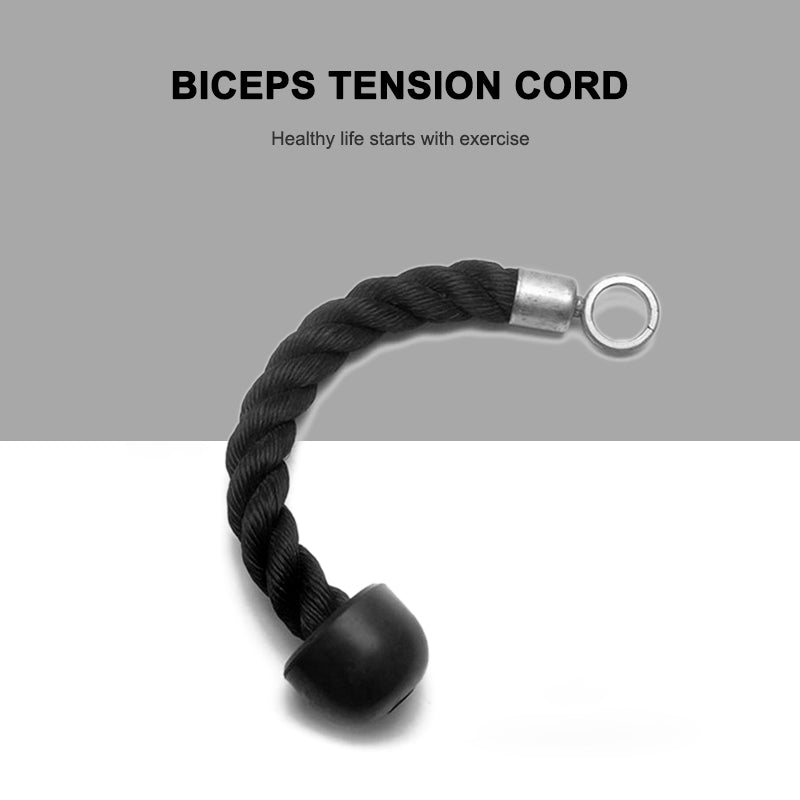 Single head Fitness Pull Rope Biceps Cord Cable Teal Simba