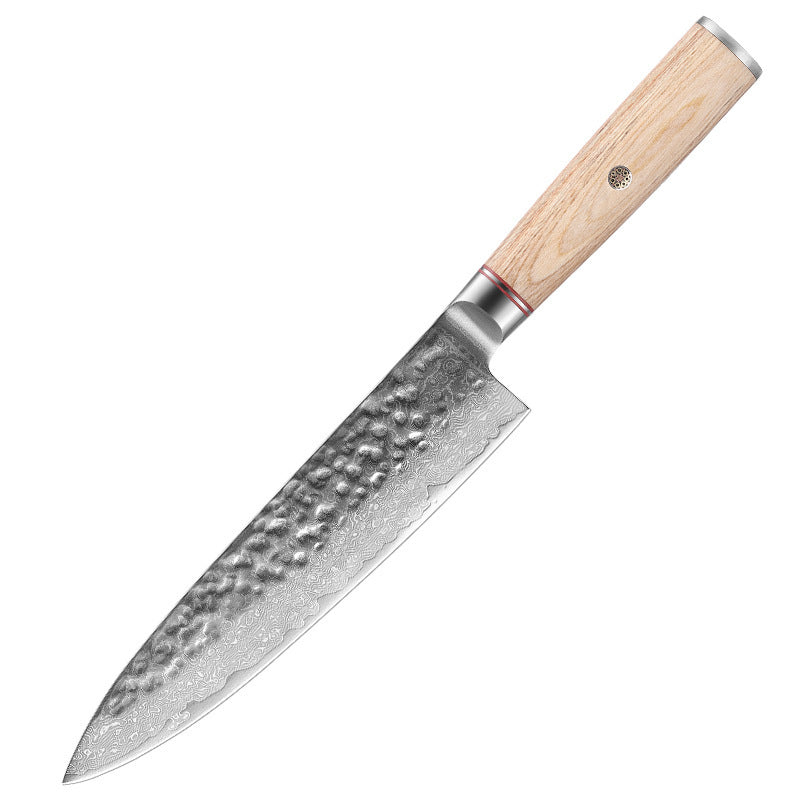 Damascus Steel Hand Kitchen Knife Pink Lucy