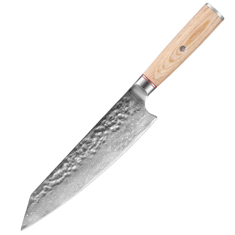 Damascus Steel Hand Kitchen Knife Pink Lucy