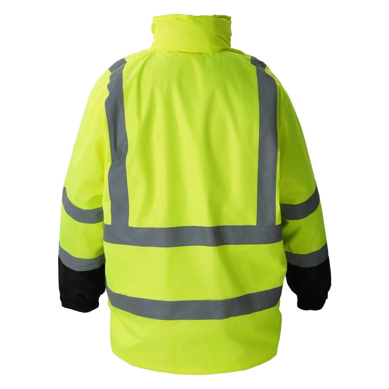 High Visibility Reflective Safety Jacket Waterproof Hoodie Pink Lucy