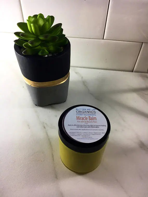 Organic Herbal pain balm for muscle and joint pain White Smokey