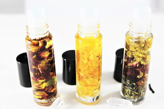 Organic Essential Oil Perfume Blend / Perfume Oil White Smokey