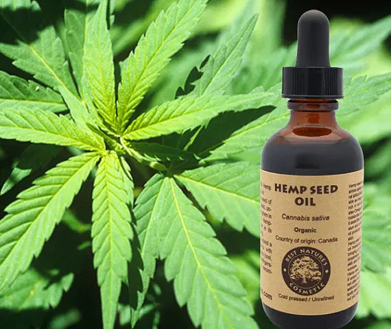 100% Pure Hemp Seed Oil (organic, cold pressed, Yellow Poppy