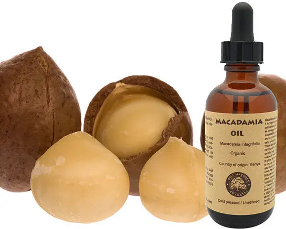 100% Pure, Organic Macadamia Oil. Helps to reduce Yellow Poppy