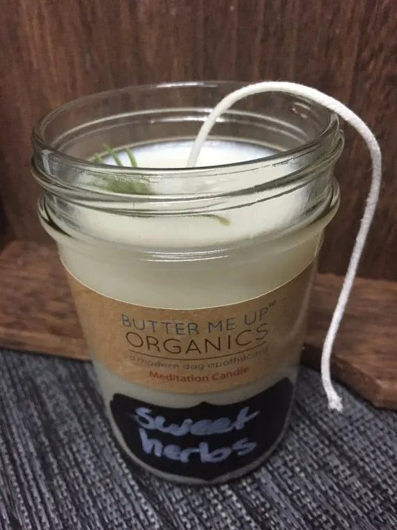 Soy Wax Essential Oil Candle Extra Long Burning White Smokey