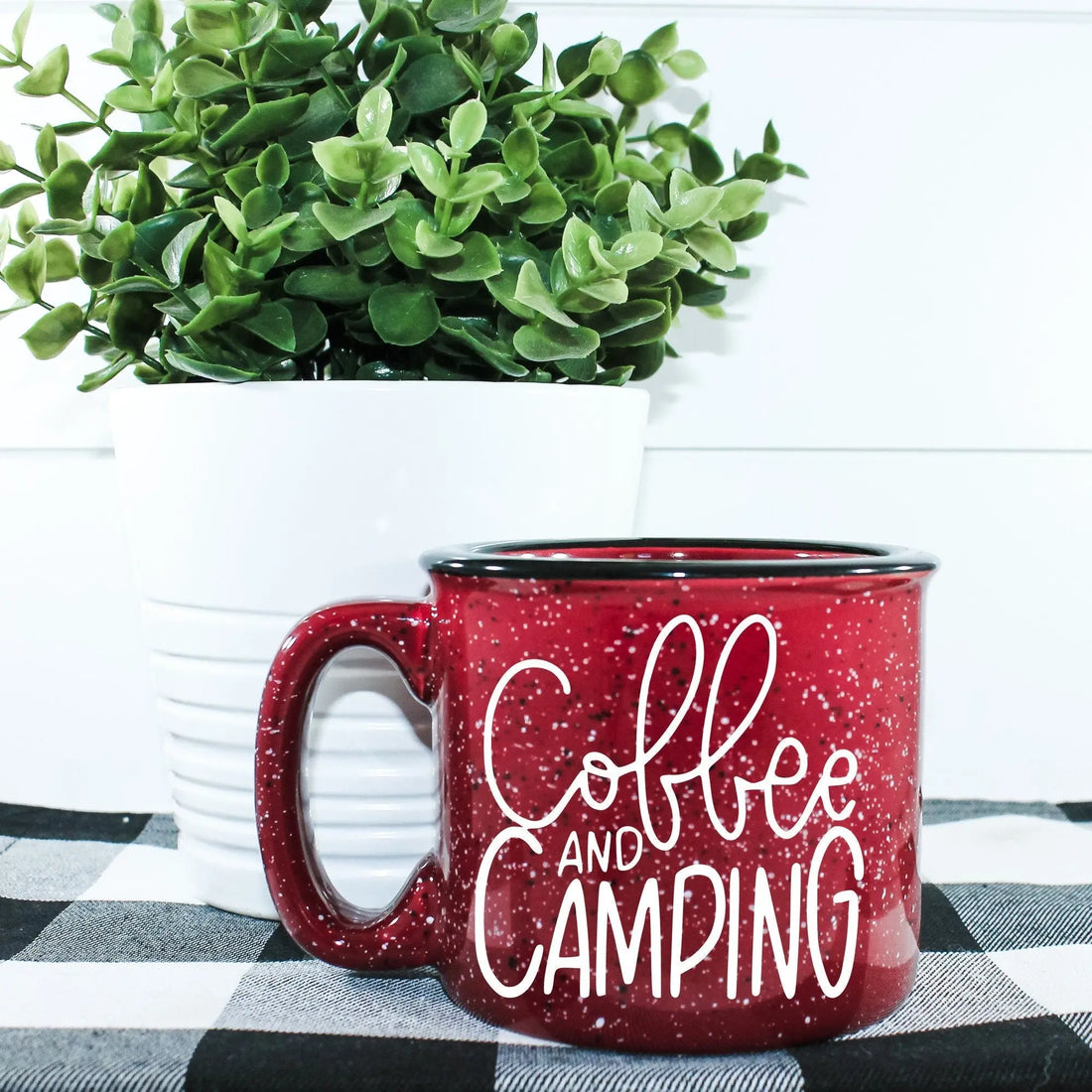 Coffee And Camping Campfire Mug Byzantium Baobab