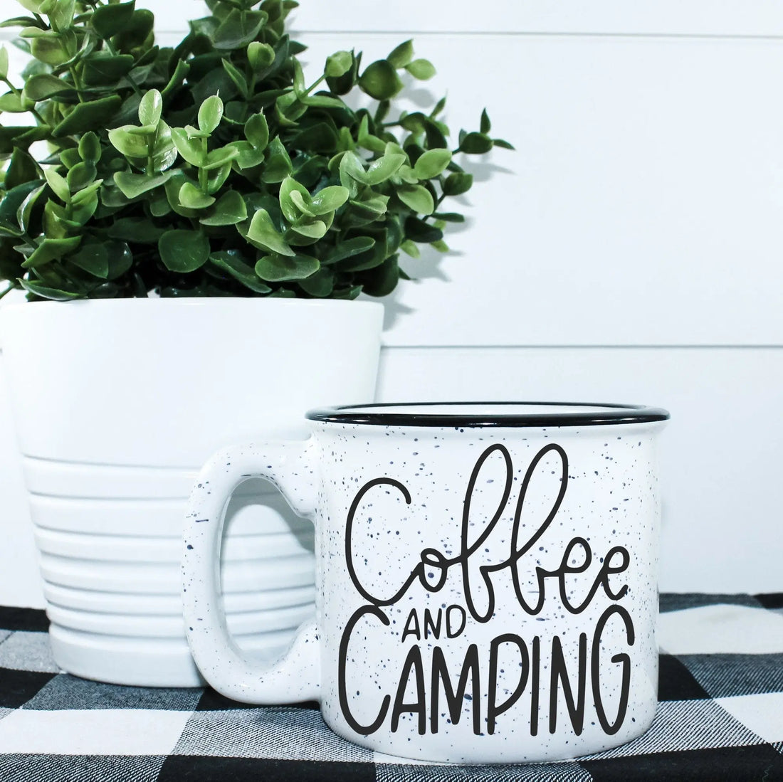 Coffee And Camping Campfire Mug Byzantium Baobab