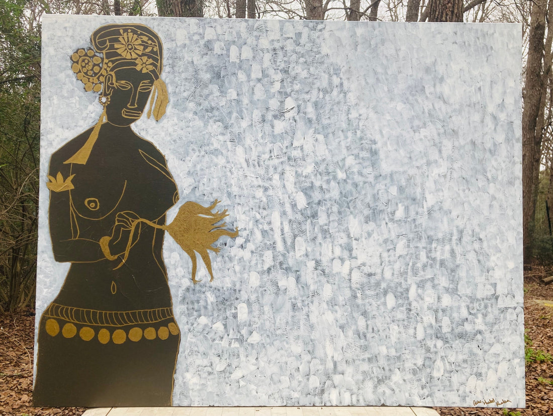 Winter gold Pear Angel