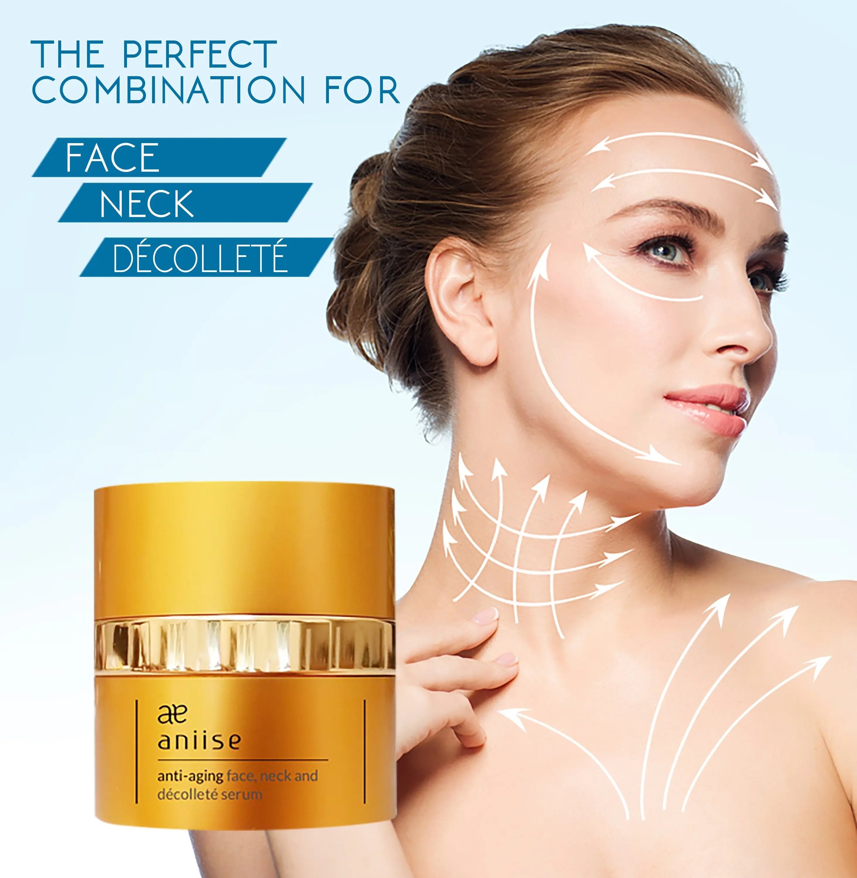 Anti-Aging Face Neck and Décolleté Serum Purple Maple