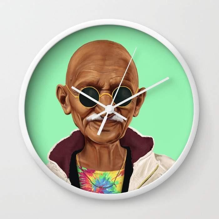 Mahatma Gandhi Wall clock Scorpius